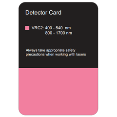 Infrared Detector Card 800 - 1700 nm